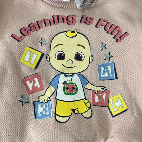 Cocomelon JJ Sweatshirt and Leggings Outfit - Picture 4 of 7